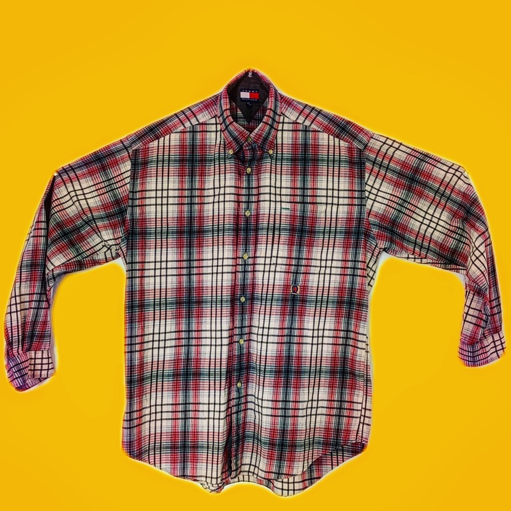 90’s Vintage Tommy Hilfiger Casual Button Down